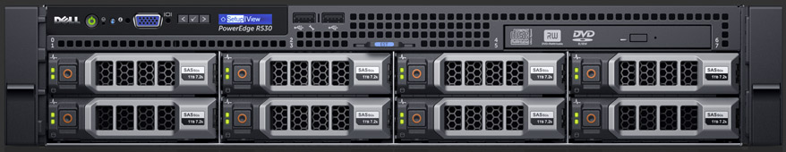 SERVER DELL POWEREDGE R530 E5-2630 V4 (2.2GHz,25M Cache)